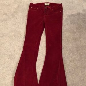 Free people-corduroy- bell bottoms